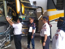 Ramp Check dan Cek Kesehatan Awak Bus Selama Tiga Hari