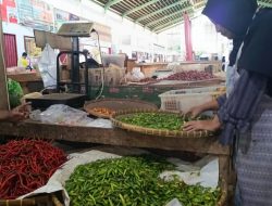 Jelang Lebaran, Harga Cabai Rawit Merah di Pasar Bumiayu Sempat Tembus Rp100 Ribu
