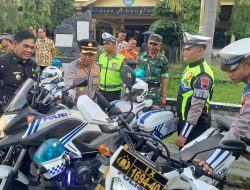 720 Personel Gabungan Amankan Mudik Kabupaten Tegal