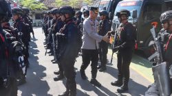 60 Personel Brimob Polda Jateng Perkuat Pengamanan di Kabupaten Tegal