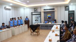 Polres Brebes Ambil Sumpah dan Pakta Integritas Penerimaan Polri 2026, Ini Tujuannya