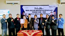 Pelantikan Empat Wakil Rektor Universitas Peradaban Bumiayu : Targetkan Mahasiswa Naik 25 Persen