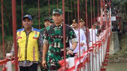 Jembatan Gantung Bantaragung di Pemalang Program Strategis Nasional