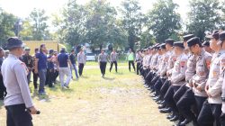 Polres Tegal Gelar Latihan Sispamkota, Antisipasi Potensi Kontijensi