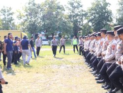 Polres Tegal Gelar Latihan Sispamkota, Antisipasi Potensi Kontijensi