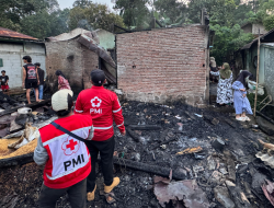 Kebakaran di Desa Cerih Hanguskan Rumah dan Uang Tunai Rp15 Juta 