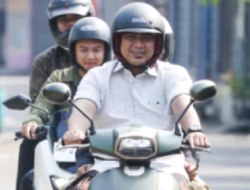 Taj Yasin Hadiri Acara Berjarak 30 Kilometer dengan Naik Motor 