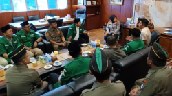 Sinergi Jaga Kamtibmas, Ansor Batang Silaturrahim ke Kapolres