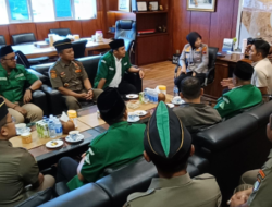 Sinergi Jaga Kamtibmas, Ansor Batang Silaturrahim ke Kapolres