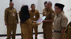 37 ASN di Pemkab Brebes Purna Tugas, Bupati Paramitha Serahkan SK Pensiun