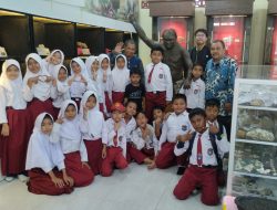 Outing Class ke Museum Purbakala Bumiayu, Siswa SD Pruwatan 03 Antusias Melihat Fosil
