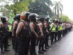 Polres Tegal Gladi Bersih Sispamkota, Utamakan Pendekatan Humanis