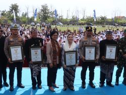 Pecahkan Rekor Muri, 53 Ribu Pelajar di Brebes Deklarasi Tertib Lalu Lalintas