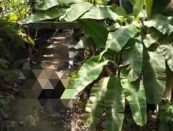 Warga Songgom Brebes Digegerkan Penemuan Mayat di Selokan