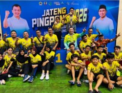Sabet Emas, PTMSI Brebes Ukir Sejarah di Kejurprov Jateng