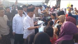 Warga Desa Padasari Rayakan Iduladha di Huntara Bersama Gubernur Jateng dan Sapi Presiden “Mick Jagger”