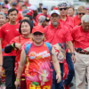 Ribuan Pelari dari 44 Negara Penuhi Red Dress Run