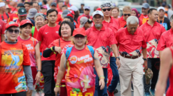 Ribuan Pelari dari 44 Negara Penuhi Red Dress Run