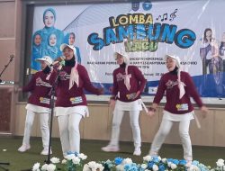 Kekompakan Ibu-Ibu Kabupaten Tegal di Panggung Sambung Lagu, Kreativitas Tanpa Mengenal Usia