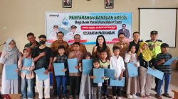 Pemkab Brebes Bangun Optimisme Anak Yatim Lewat Bansos