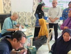 Wujudkan Masyarakat Sehat, PT BPI Gelar Cek Kesehatan Gratis untuk Ratusan Warga