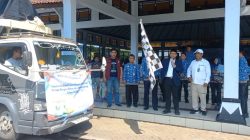 Ringankan Beban Masyarakat, Bupati Faiz Salurkan Bantuan Pangan