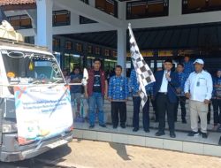 Ringankan Beban Masyarakat, Bupati Faiz Salurkan Bantuan Pangan