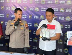 Polres Batang Gulung Jaringan Pengedar Sabu dan Ganja