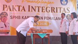Penandatanganan Pakta Integritas Wujud Komitmen Jaga Profesionalisme